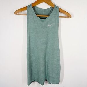 Nike Mint Green Tie Back Tank Top Size Small Racerback Dri-fit